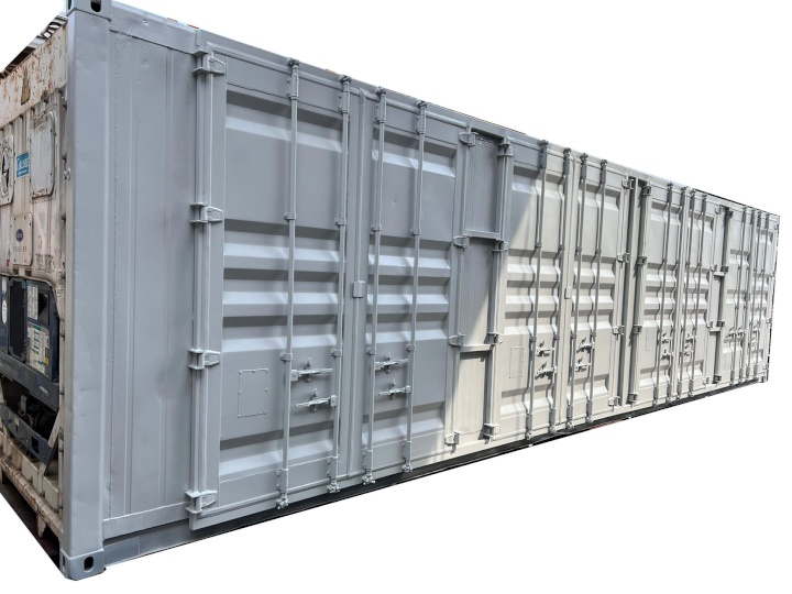 container open side caricamento laterale